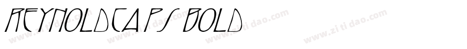 ReynoldCaps Bold字体转换